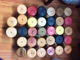 Exotic hardwood bobbins